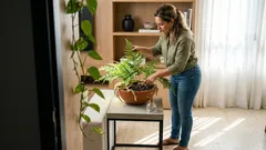 Renda portuguesa: como cuidar da samambaia pé-de-coelho e deixar a planta sempre cheia