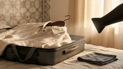 Como desamassar roupa com secador de cabelo em minutos, sem ferro