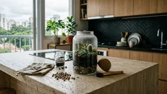 Mini jardins e terrários: como trazer verde para cantinhos esquecidos, mesmo sem quintal