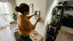 Como pendurar quadros sem furar a parede: 6 soluções que funcionam de verdade