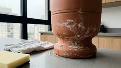 Manchinhas brancas no filtro de barro nem sempre são mofo: como identificar e limpar sem danificar