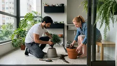 Como cuidar da barba-de-serpente e deixar o jardim sempre alinhado