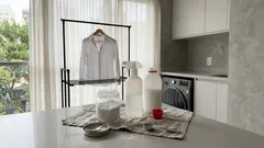 Spray caseiro para tirar cheirinho de suor da roupa e espaçar lavagens