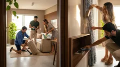 5 lugares da sala que quase ninguém limpa e acumulam sujeira de verdade