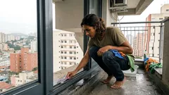 Como limpar esquadrias de alumínio sem manchar e sem riscar o acabamento