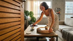 Mesa de centro: por que ela costuma deixar a sala com cara de bagunçada — e os 4 ajustes simples (com medidas) que resolvem