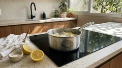 Panela de alumínio ficou preta depois de ferver água: o motivo e 2 jeitos simples de clarear