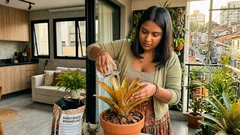 Bromélias em casa sem mistério: 3 espécies fáceis, luz e rega — e o que fazer com a água no “copinho”