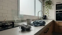 Palha de aço seca: 7 usos que aceleram a limpeza da casa sem complicação